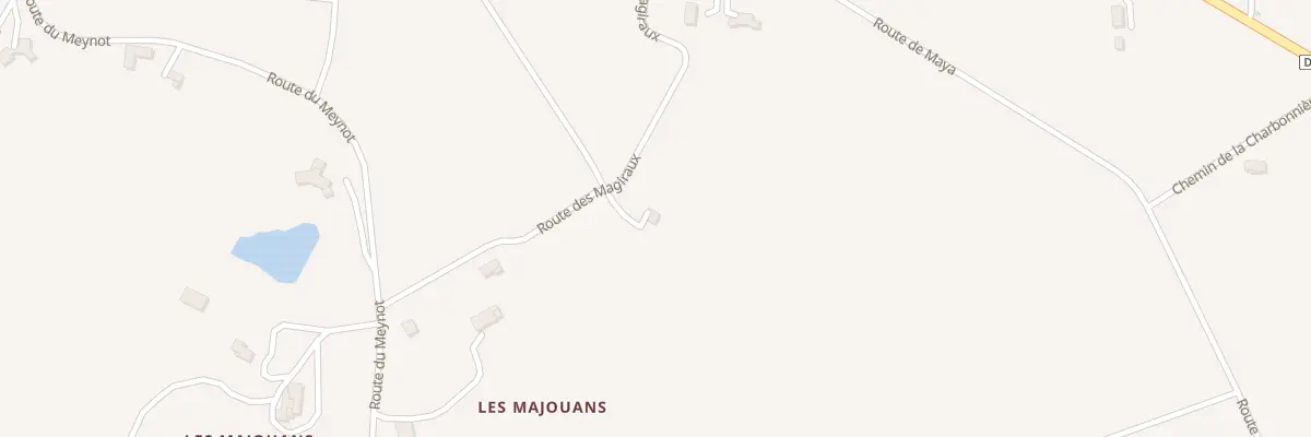 Plan du 4 Le Bourg Sud à Fougueyrolles