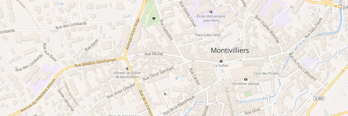 Plan du 5 Rue Michel à Montivilliers