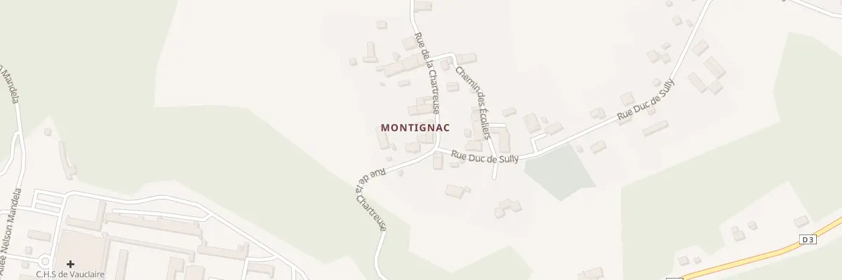 Plan du 9 Rue de la Chartreuse à Montpon-Ménestérol