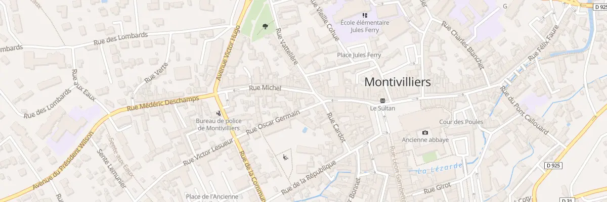 Plan du 3 Rue Michel à Montivilliers