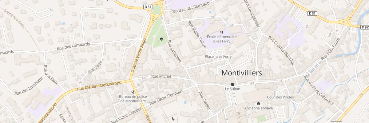 Plan du 16 Rue Vattelière à Montivilliers