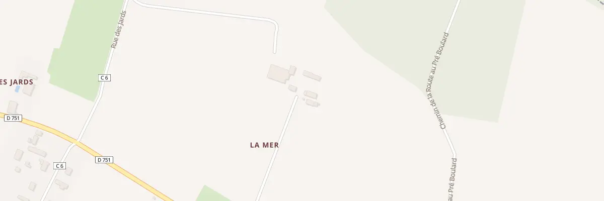 Plan du 54 La Mer à Cinais