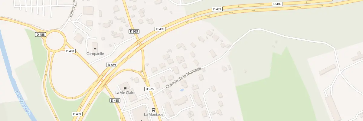 Plan du 1B Che de la Montade à Montivilliers