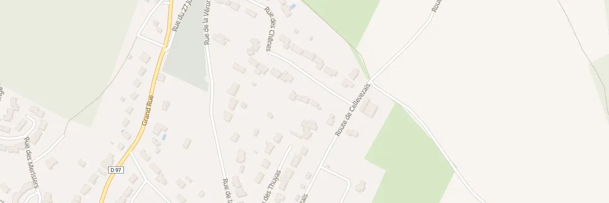 Plan du 20 Rue des Chênes à Celle-Lévescault