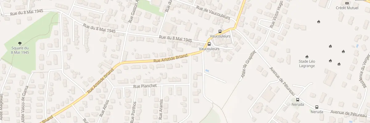 Plan du 46 Rue Aristide Briand à Soyaux