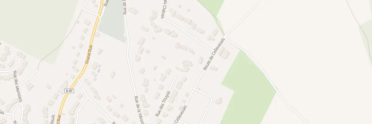 Plan du 1 Rte de Cellevezais à Celle-Lévescault