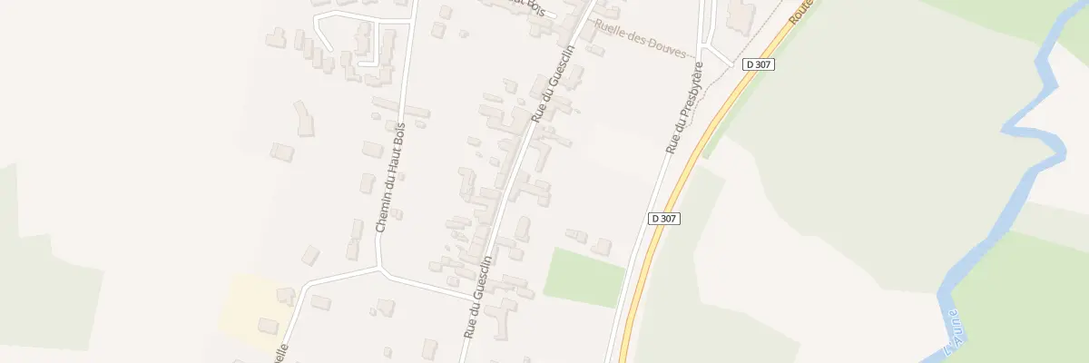 Plan du 33 Rue du Guesclin à Pontvallain