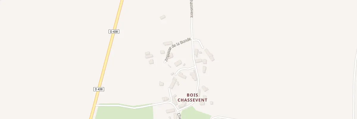 Plan du 30 Imp de l’Abreuvoir à Chailloué