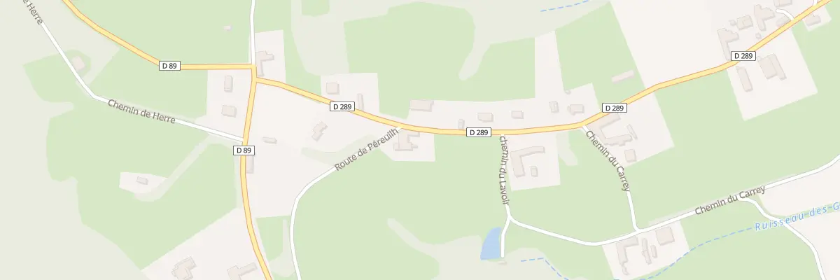 Plan du 2 Rte de Pereuilh à Laméac