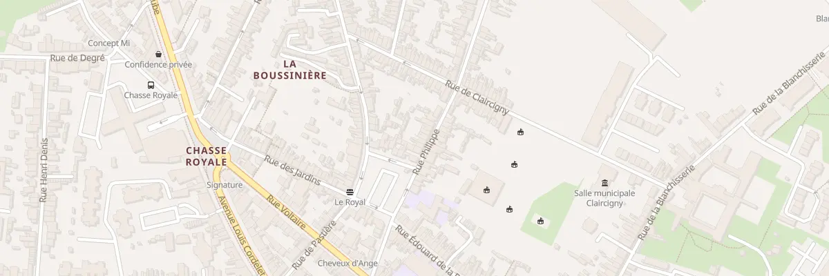 Plan du 9 Rue Philippe au Mans