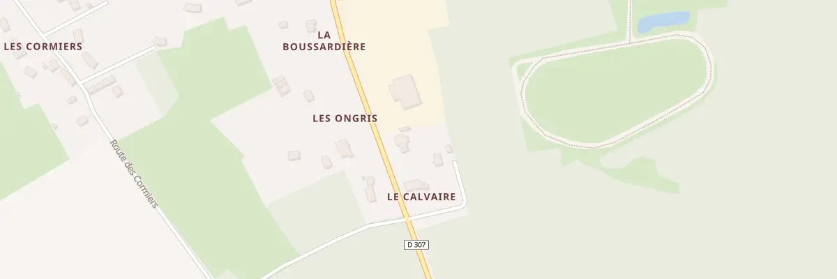 Plan du 1000 Rte du Mans à Pontvallain