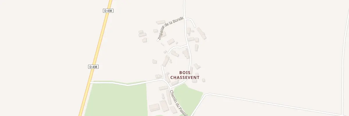 Plan du 475 Rue du Bois Chassevent à Chailloué