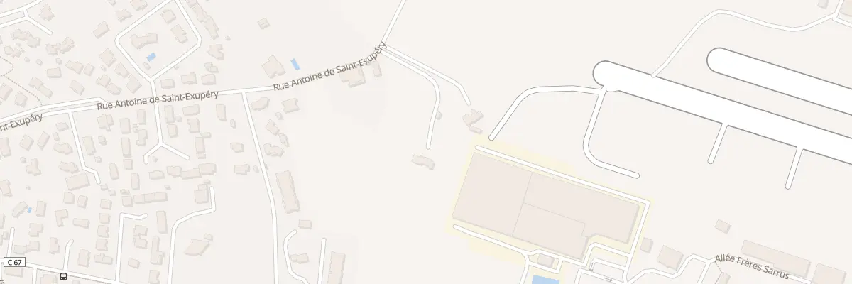 Plan du 50 Rue A de Saint Exupery à Marmande