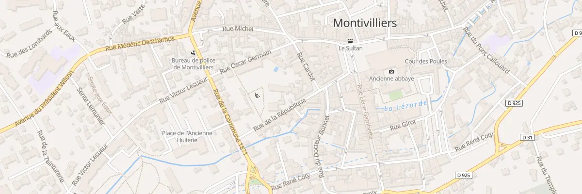 Plan du 20B Rue de la République à Montivilliers
