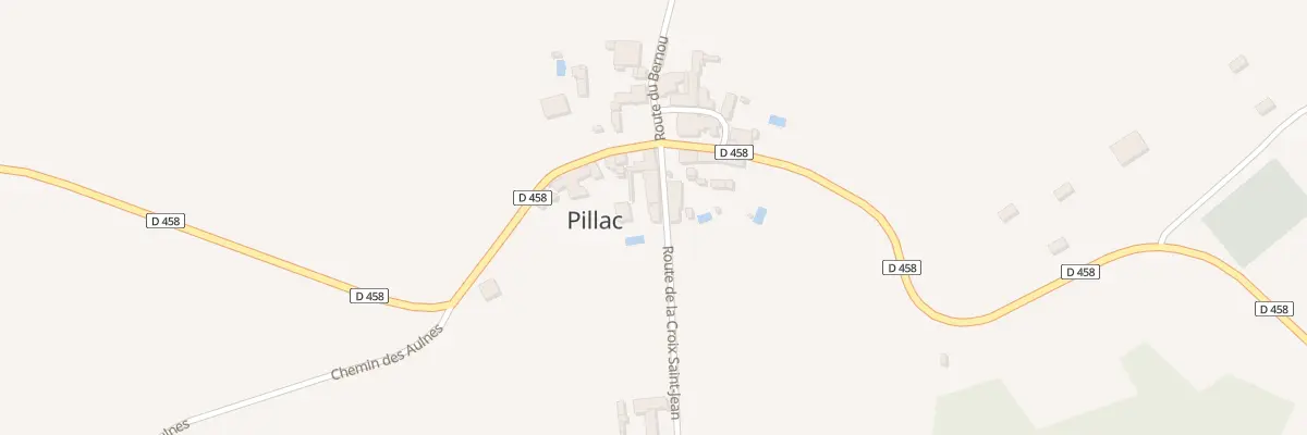 Plan du 8 Rte de la Croix Saint Jean à Pillac