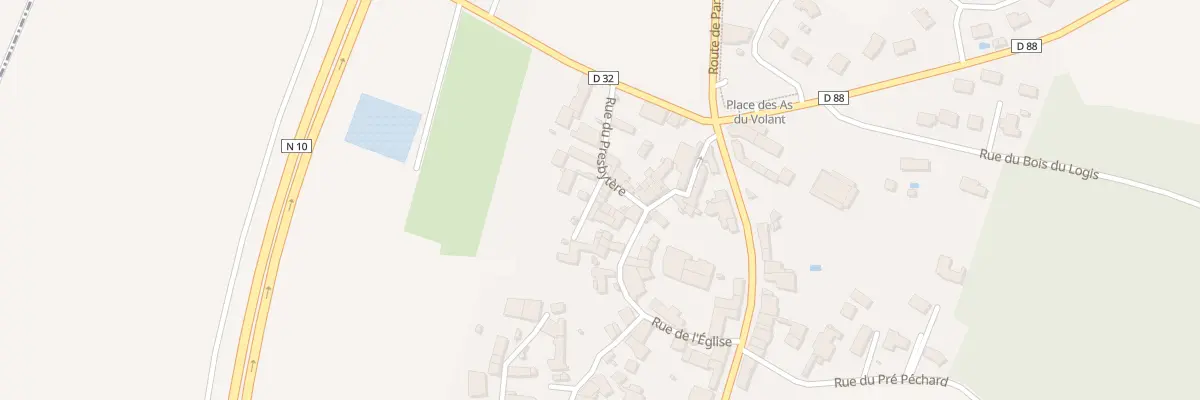 Plan du 5291 Le Bourg à Tourriers