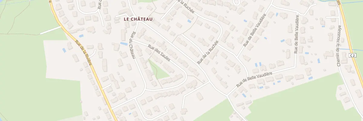 Plan du 13 Rue des Saules à Saint-Pavace