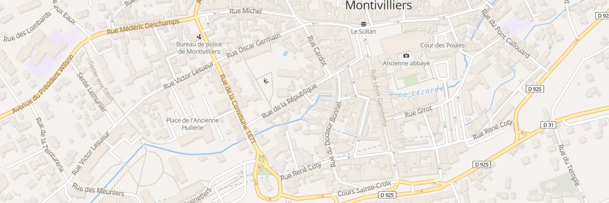 Plan du 3 Imp de la Bergue à Montivilliers