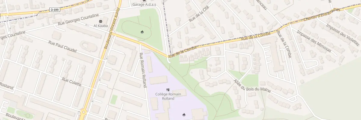 Plan du 13 Rue du Puits à Soyaux