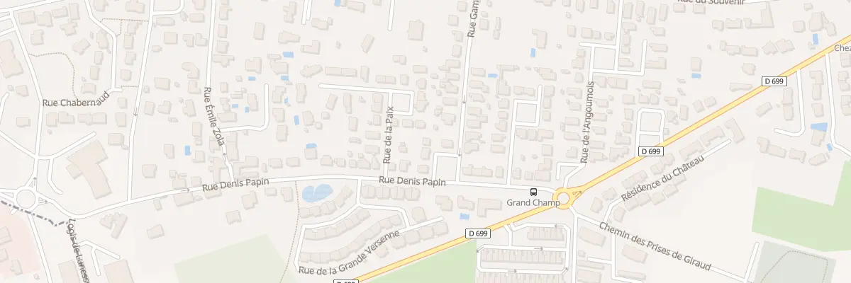 Plan du 3 Rue Gambetta à L’Isle-d’Espagnac