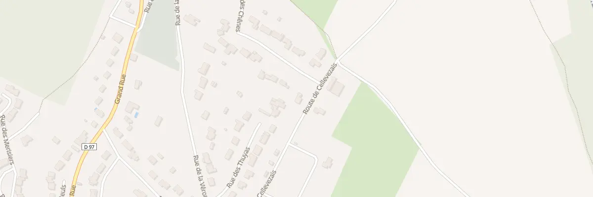 Plan du 3 Rte de Cellevezais à Celle-Lévescault