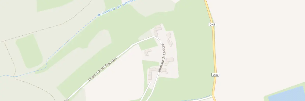 Plan du 9 Imp de Lahitau à Sénac