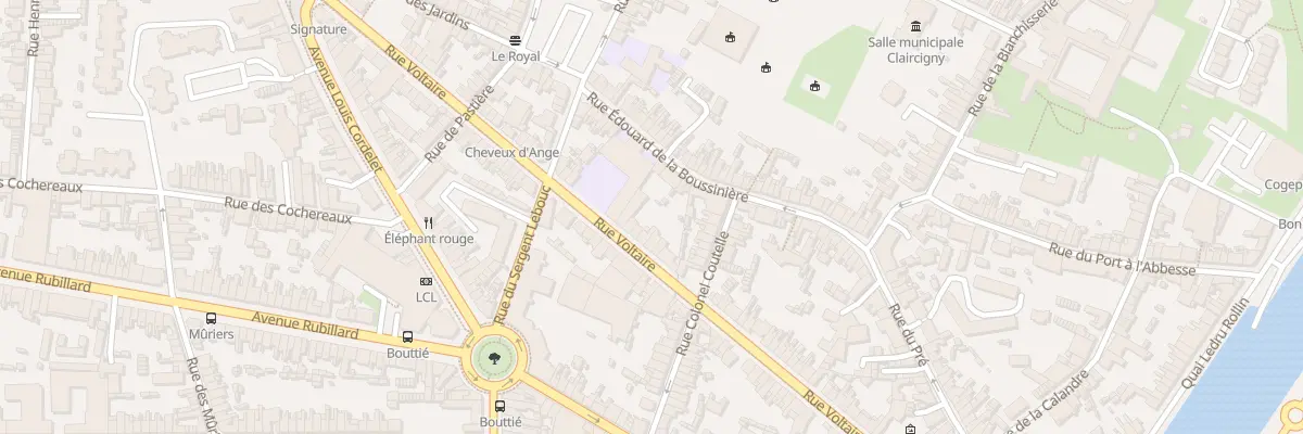 Plan du 90 Rue Voltaire au Mans