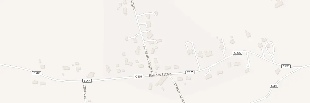 Plan du 5 Rte des Vergers à Port-Sainte-Foy-et-Ponchapt