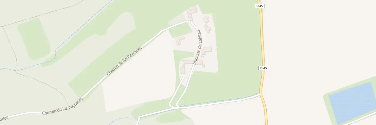 Plan du 5 Lahitou à Sénac