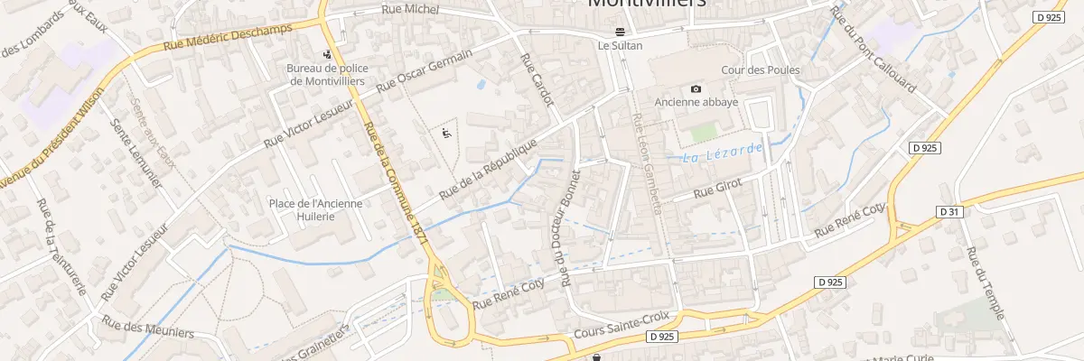Plan du 23 Rue Docteur Bonnet à Montivilliers
