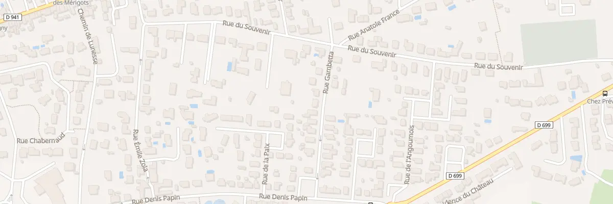 Plan du 17 Rue Gambetta à L’Isle-d’Espagnac
