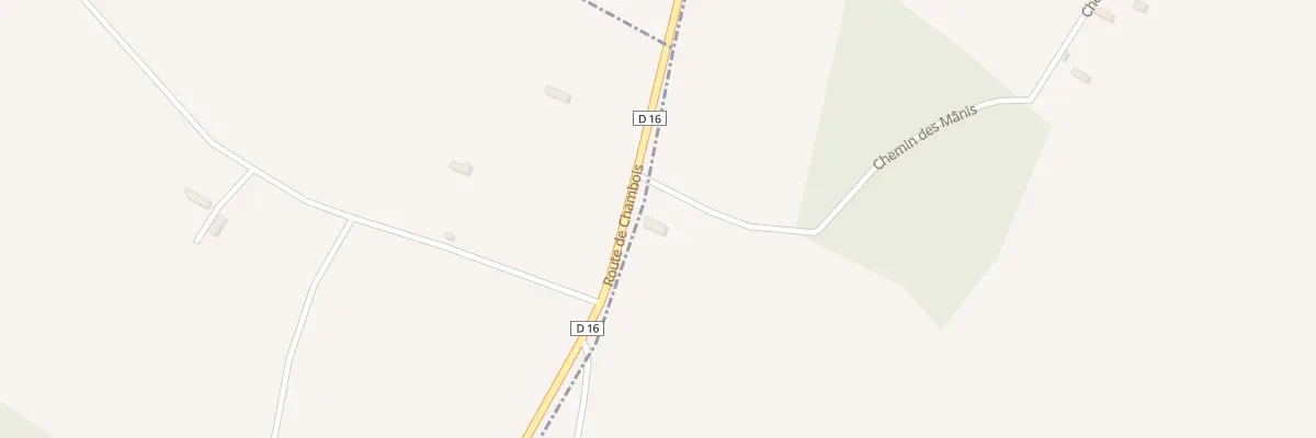 Plan du 51 Les Manis à Fresnay-le-Samson
