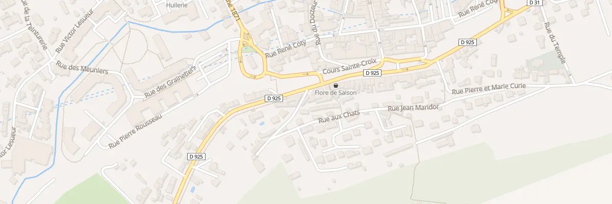 Plan du 44 Rue aux Chats à Montivilliers