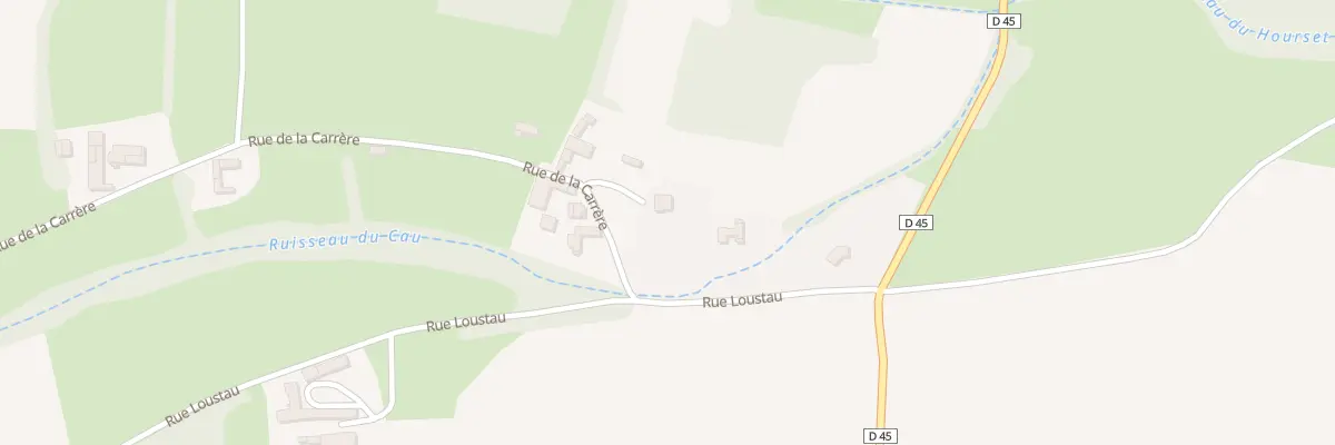 Plan du 5076 Rue de la Carrère à Sénac