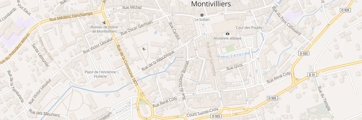 Plan du 27 Rue Docteur Bonnet à Montivilliers