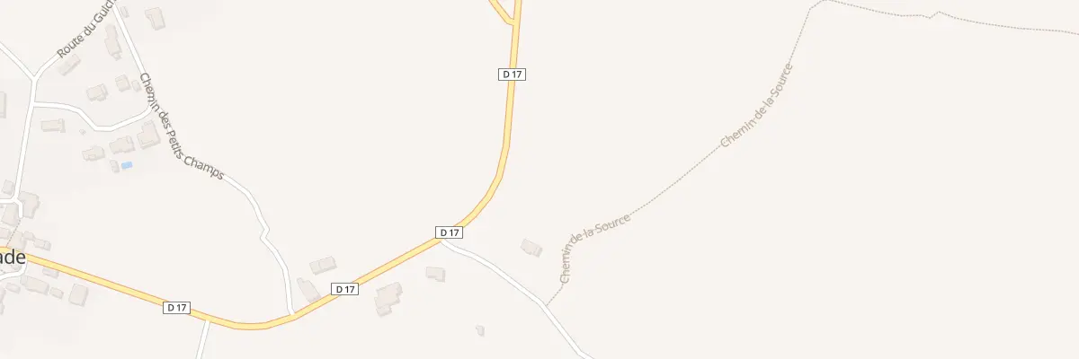 Plan du 36 Rte de Laprade à Laprade