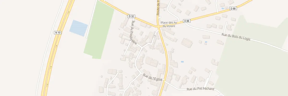 Plan du 6 Rue de la Perroquerie à Tourriers
