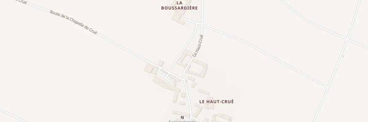 Plan du 13 Haut Crue à Sammarçolles