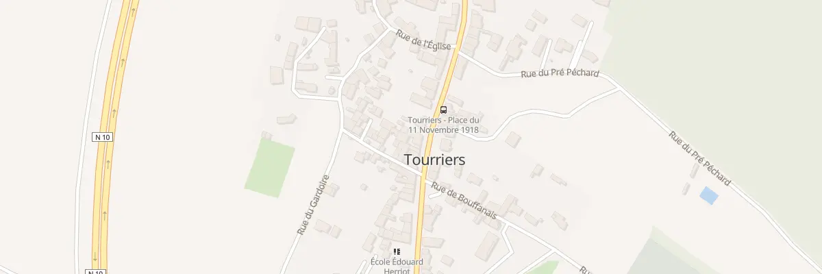 Plan du 30 Rte de Paris à Tourriers