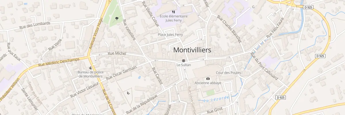 Plan du 2 Rue Oscar Germain à Montivilliers
