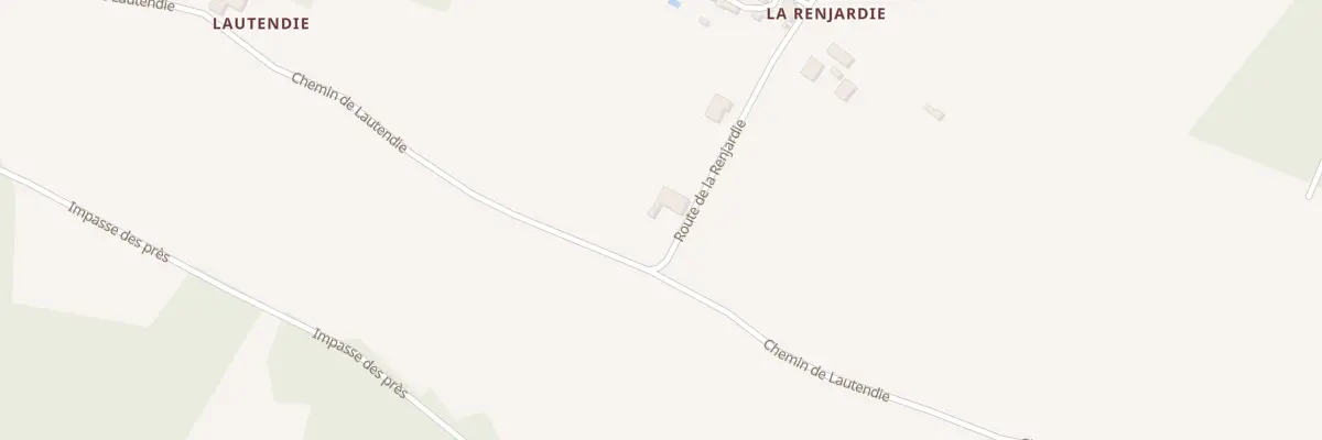 Plan du 900 Rte de la Renjardie à Saint Privat en Périgord