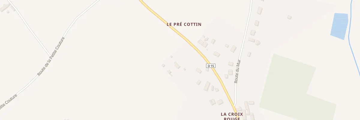 Plan du 35 Rue de la Croix Rouge à Gizeux