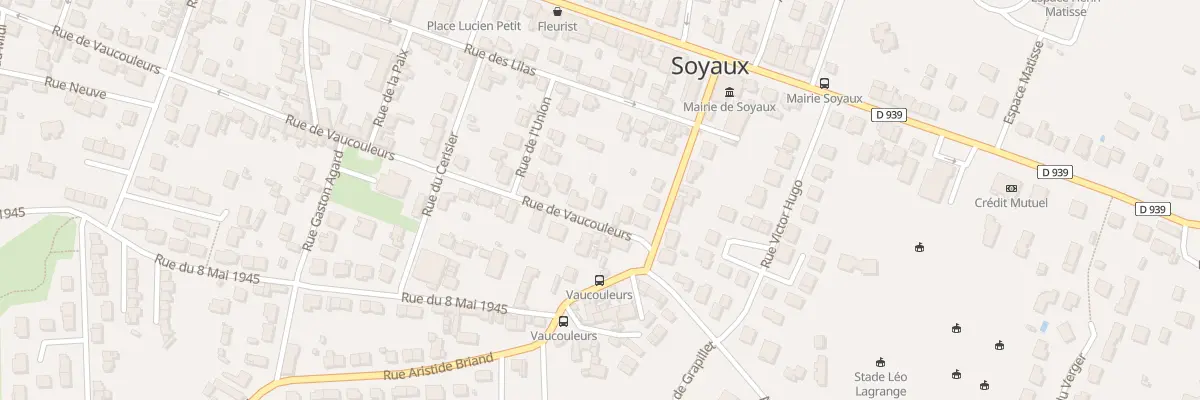 Plan du 103 Rue de Vaucouleurs à Soyaux