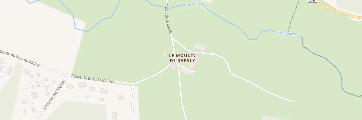 Plan du 49 Moulin de Rafalie à Saint-Vincent-Jalmoutiers