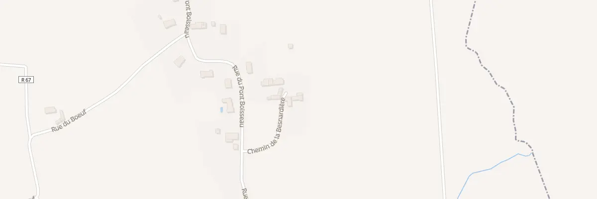 Plan du 6 Che de la Besnardière à Bourgueil