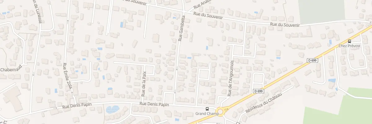 Plan du 18 Rue Gambetta à L’Isle-d’Espagnac