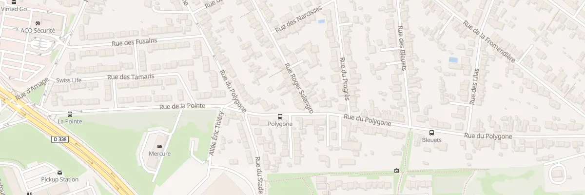Plan du 134 Rue Roger Salengro au Mans