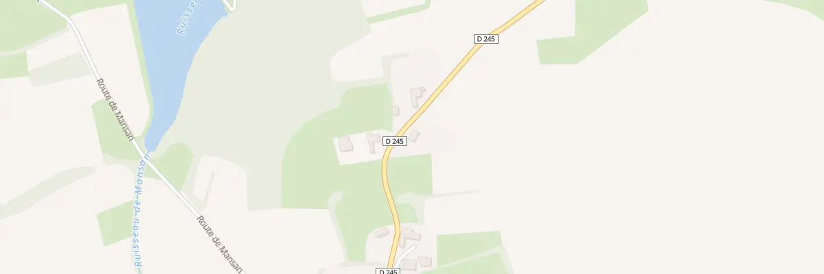 Plan du 210 Rte du Midi à Peyrun