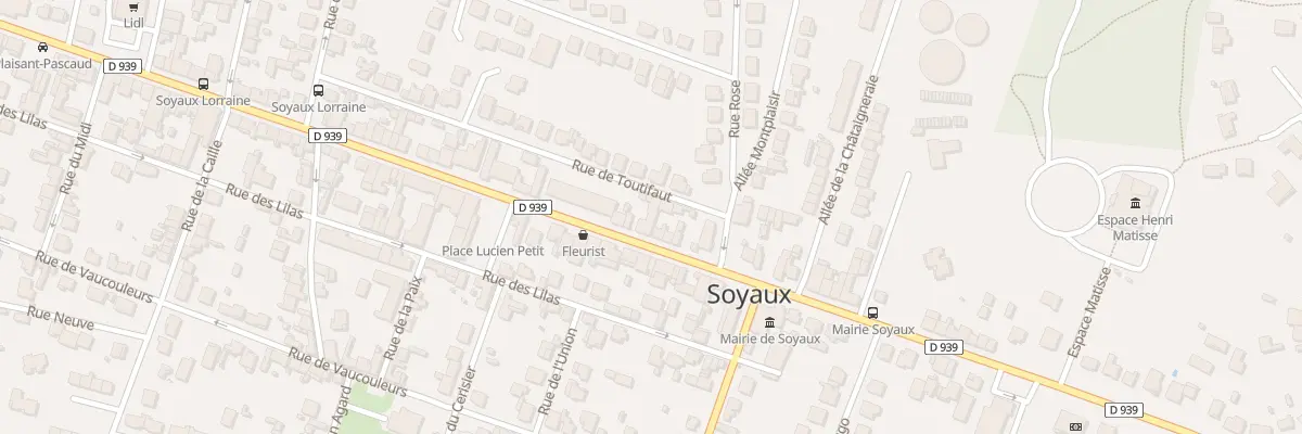 Plan du 144 Av du Général de Gaulle à Soyaux