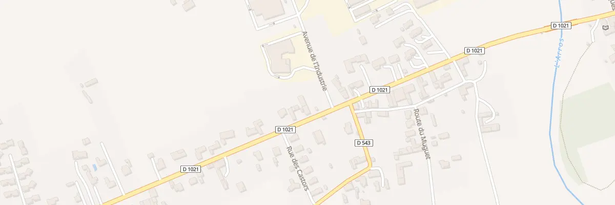 Plan du 16 Av de Bigorre à Villecomtal-sur-Arros